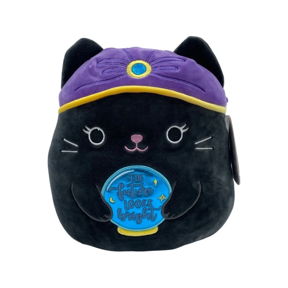 Original Squishmallows Halloween Bly the Cat Fortune Teller Plush 10โ Kellytoy - Picture 1 of 13
